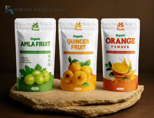 custom mylar bags for food packaging