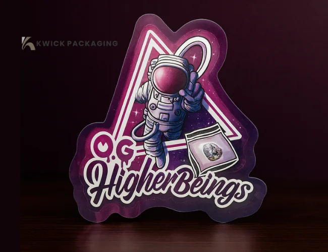 die-cut mylar bags