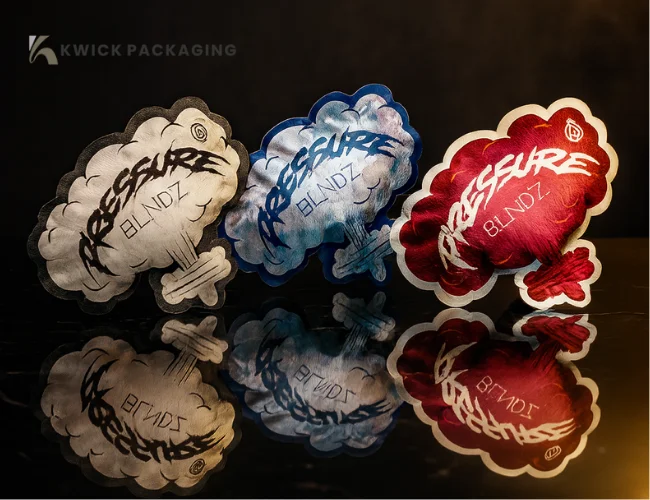 Die cut Mylar bags