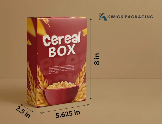Dimensions of A Cereal Box