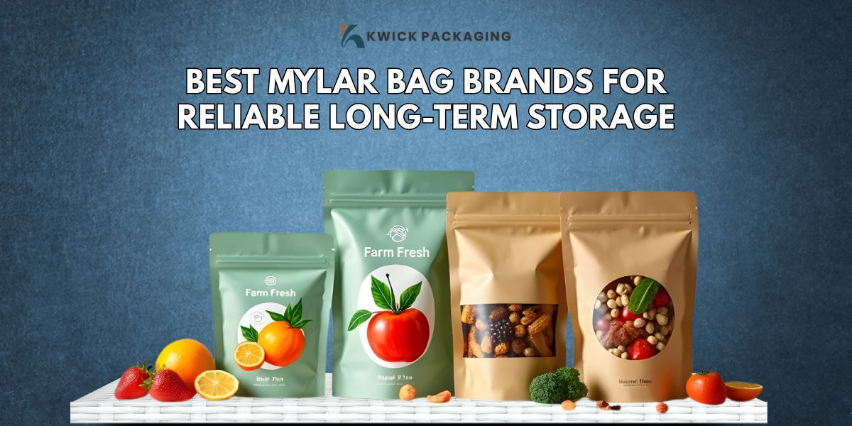 Top Mylar Bag Brands for Reliable Long Term Storage