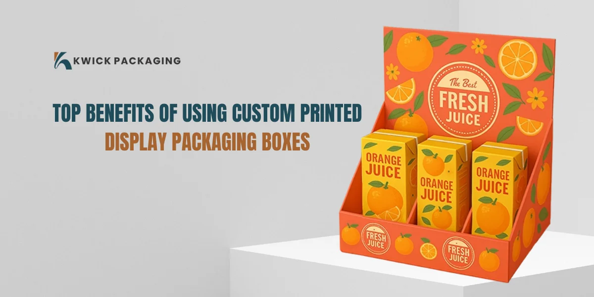 Top Benefits of Using Custom Display Packaging