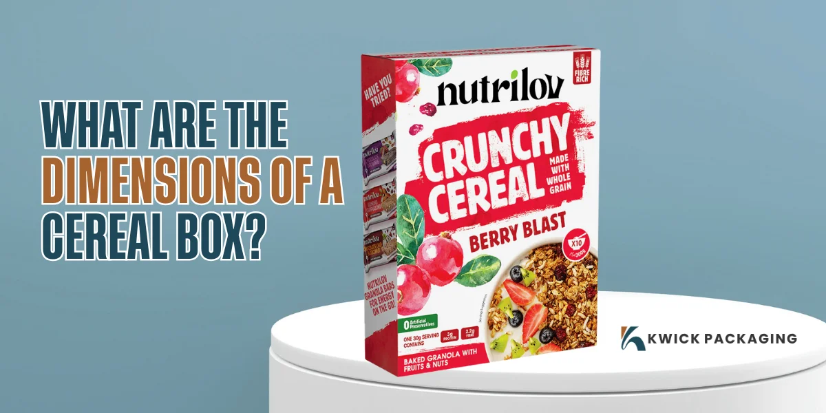 What Are The Dimensions of A Cereal Box?