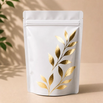 Spot Foil mylar bag finish
