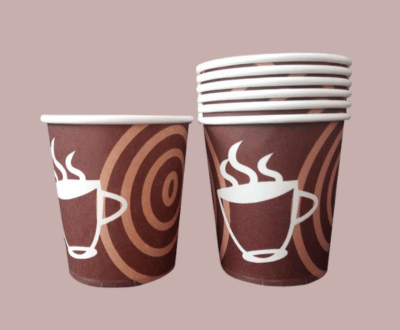 Custom Printed Disposable Paper Coffee Cups With Lids