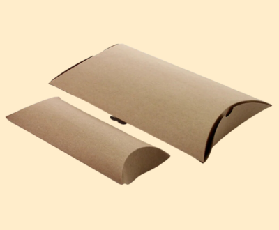 Kraft_Pillow_Boxes_Wholesale_with_logo_-_Kwick_Packaging