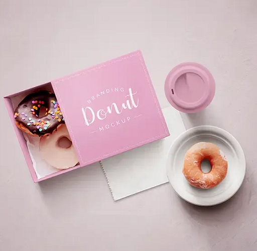 Get Custom Pink Donut Boxes Wholesale With FREE Design