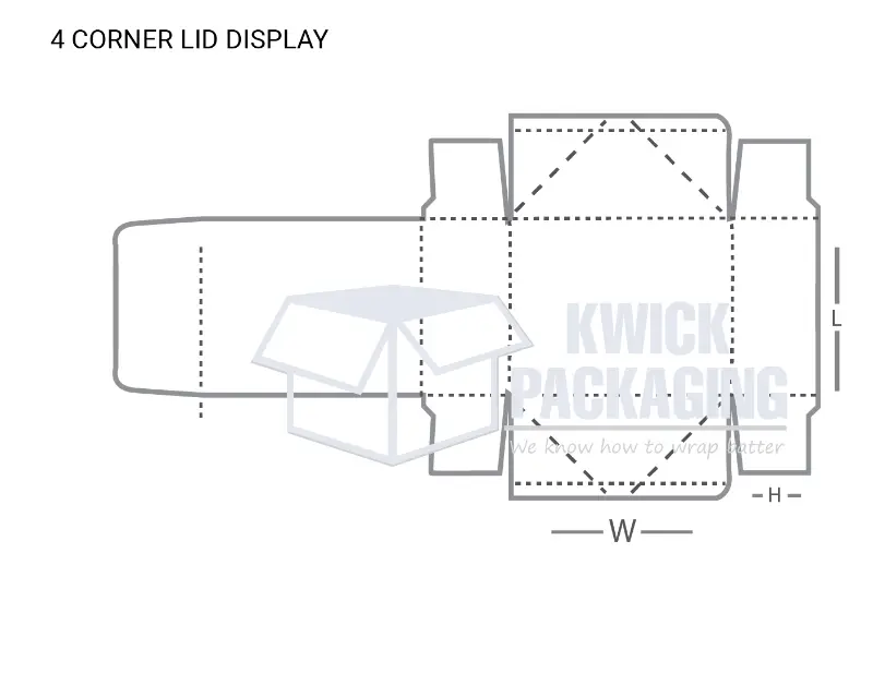 4 Corner Box with Display