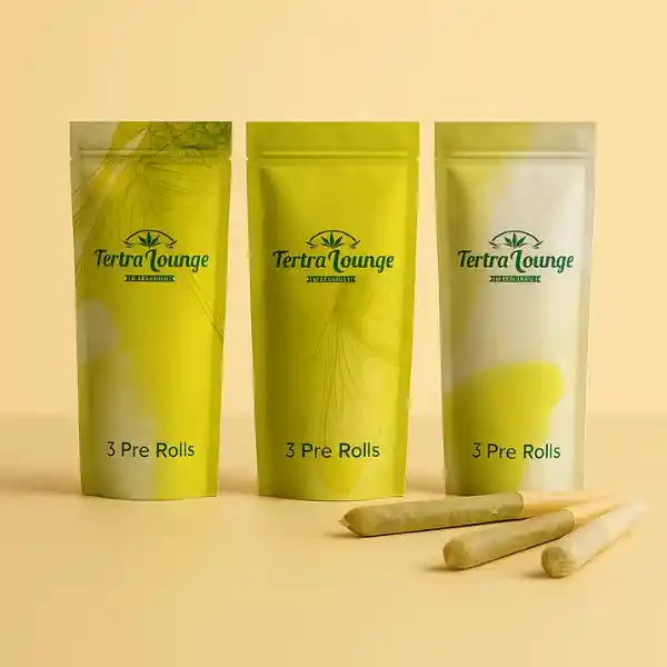 Custom Printed 2.5x6" Pre Roll Mylar Bags