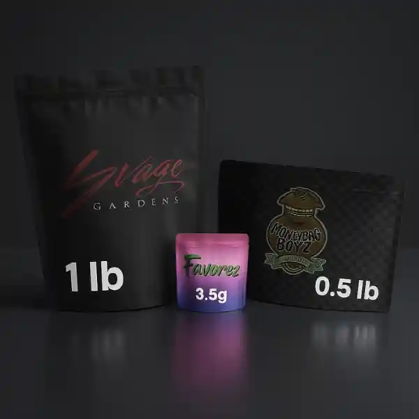 Printed 13x15x5" Mylar Bags (Lb)