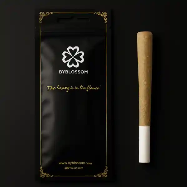 Custom Printed 2.5x6" Pre Roll Mylar Bags