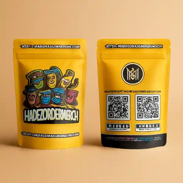 Custom Printed 3x4x2" Mylar Bags (1G)