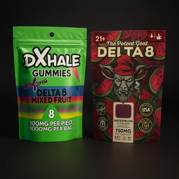 Delta 8 Mylar Bags