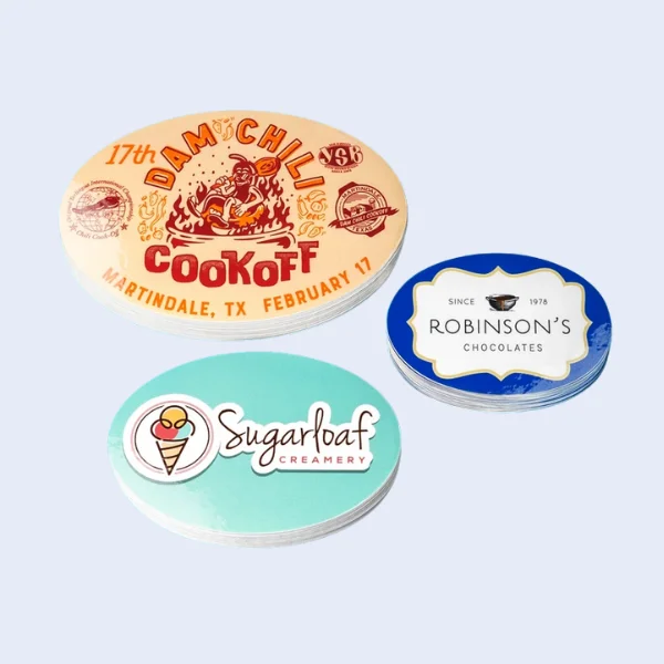 Oval Stickers
