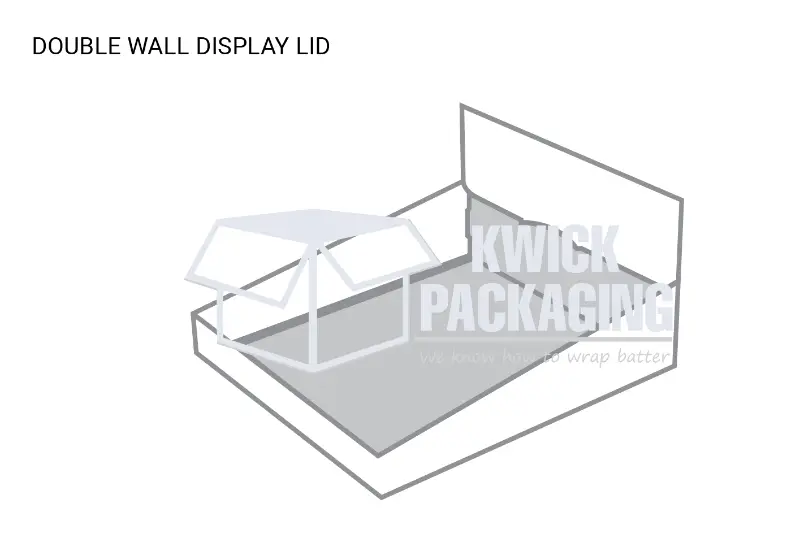 Double Wall Display Lid