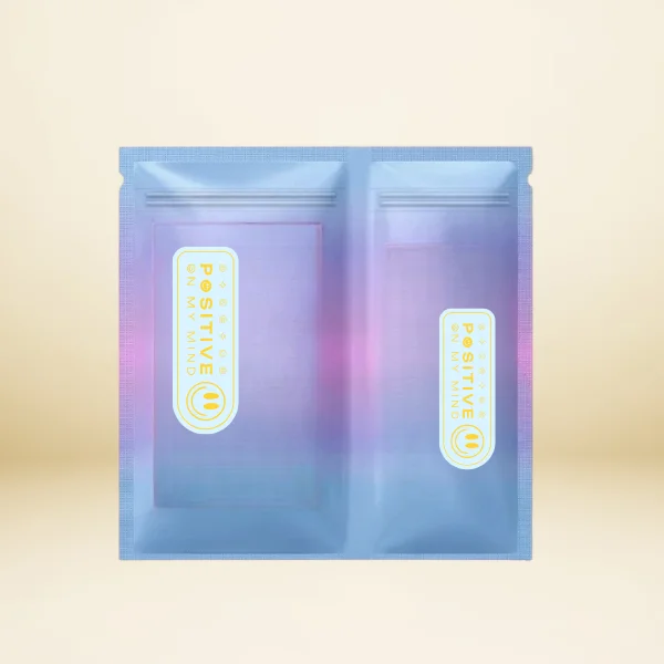 Dual Compartment Mylar Bags 5x6" - (1/4 oz)