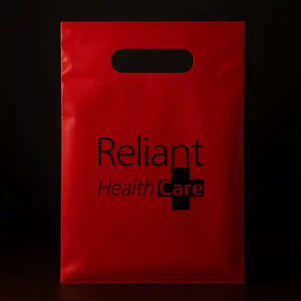 Die cut Handle Mylar Bags