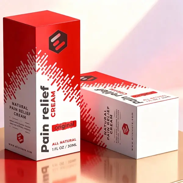 Pain Relief Cream Boxes