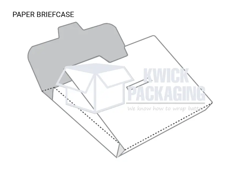 Custom Paper Brief Case Boxes