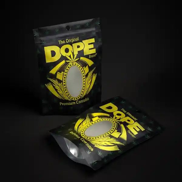 Printed 3.5x5x2" Mylar Bags (1/8 oz)