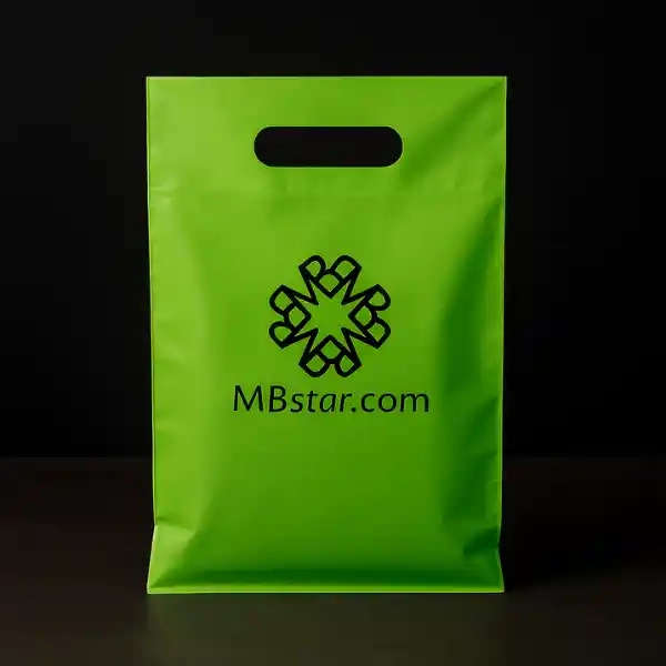 Die cut Handle Mylar Bags