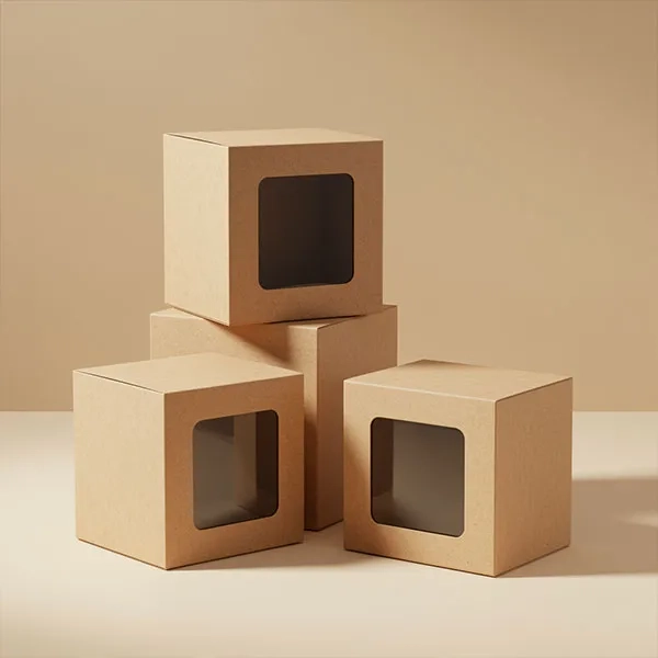 Kraft Die Cut Boxes