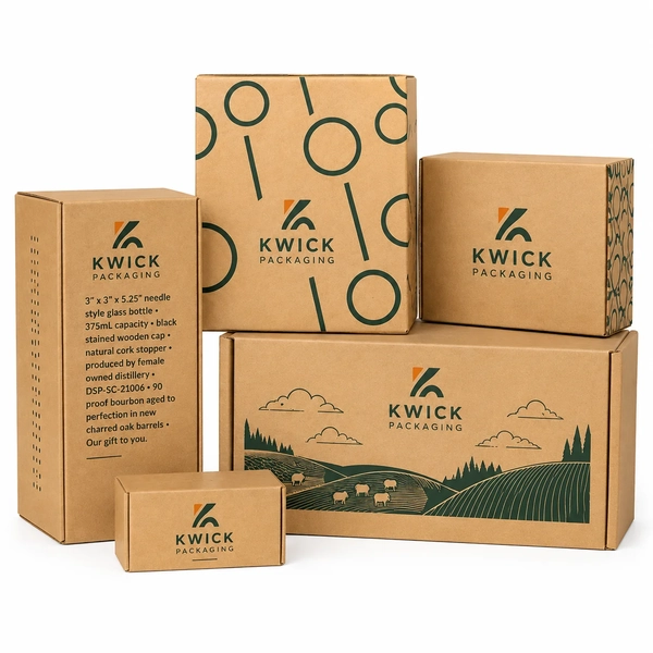 Kraft Shipping Boxes