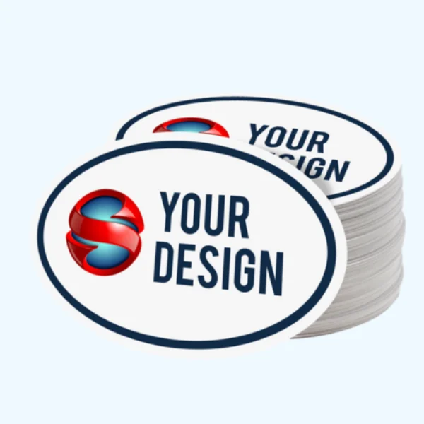 Oval Stickers